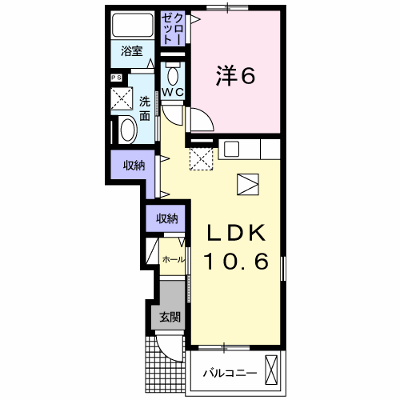 セレーノ草薙Ⅱ 103【管理NO：1-017100602-01030】 ★家具家電は申し込み後に搬入します★ ★2026年12月上旬入居可能★の物件画像