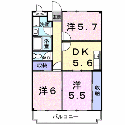 ウエストヒル 201【管理NO：1-007881701-02010】 ★家具家電は申し込み後に搬入します★ ★2026年11月上旬入居可能★の物件画像