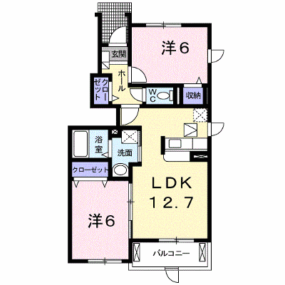 グランツ荒田 101【管理NO：1-015882001-01010】 ★家具家電は申し込み後に搬入します★ ★2026年12月中旬入居可能★の物件画像