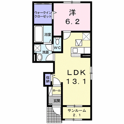 リベルタ大津京Ⅱ 103【管理NO：1-026369602-01030】 ★家具家電は申し込み後に搬入します★の物件画像