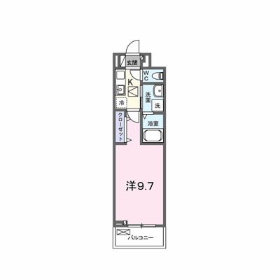 深草邸 107【管理NO：1-027922901-01070】 ★家具家電は申し込み後に搬入します★ ★2027年03月上旬入居可能★の物件画像