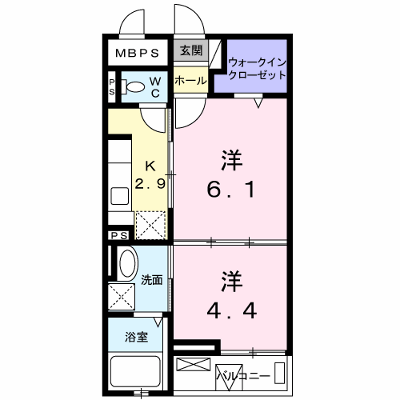 メゾン・パイン 203【管理NO：1-018840401-02030】 ★家具家電は申し込み後に搬入します★ ★2026年12月中旬入居可能★の物件画像