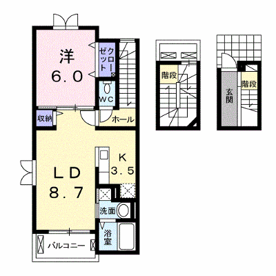 カーサ　イル　チェイロ 302【管理NO：1-020967501-03020】 ★家具家電は申し込み後に搬入します★の物件画像