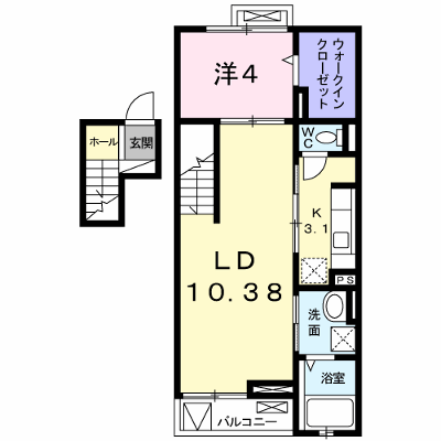 ナオパウム 404【管理NO：1-017050201-04040】 ★家具家電は申し込み後に搬入します★ ★2026年11月中旬入居可能★の物件画像