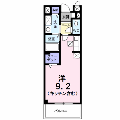 フローラリア 104【管理NO：1-011300901-01040】 ★家具家電は申し込み後に搬入します★ ★2026年11月下旬入居可能★の物件画像