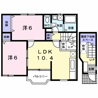 ドザージュＢ 203【管理NO：1-010837902-02030】 ★家具家電は申し込み後に搬入します★ ★2026年12月中旬入居可能★の物件画像