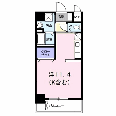 レイ　ペーラ 106【管理NO：1-016060501-01060】 ★家具家電は申し込み後に搬入します★ ★2026年12月上旬入居可能★の物件画像