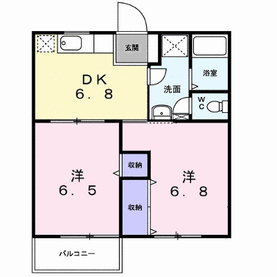 エルデム２５ 103【管理NO：1-005354501-01030】 ★家具家電は申し込み後に搬入します★ ★2026年12月上旬入居可能★の物件画像