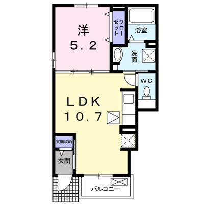 リノ 101【管理NO：1-025099801-01010】 ★家具家電は申し込み後に搬入します★ ★2026年12月上旬入居可能★の物件画像
