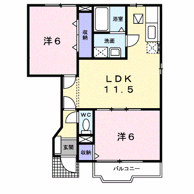 ビィラ・ヴェルジュⅠ 103【管理NO：1-010640801-01030】 ★家具家電は申し込み後に搬入します★ ★2026年11月中旬入居可能★の物件画像