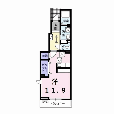 紫陽花はうす　Ｂ 103【管理NO：1-022323602-01030】 ★家具家電は申し込み後に搬入します★ ★2026年12月上旬入居可能★の物件画像