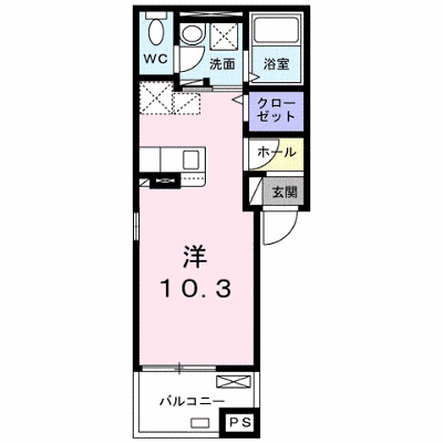 エヴィメリアＤ 201【管理NO：1-026935701-02010】 ★家具家電は申し込み後に搬入します★ ★2026年10月下旬入居可能★の物件画像