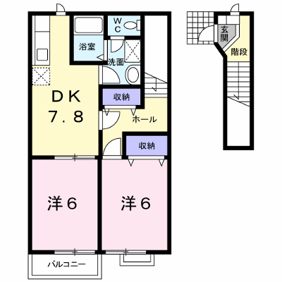 ローレル・コート 202【管理NO：1-009776801-02020】 ★家具家電は申し込み後に搬入します★ ★2026年12月上旬入居可能★の物件画像