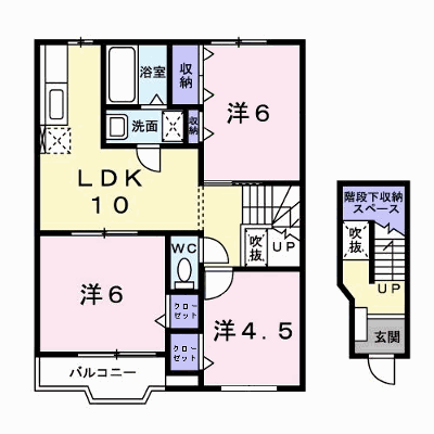 サン　パレス　クィーン 202【管理NO：1-010048502-02020】 ★家具家電は申し込み後に搬入します★ ★2026年12月中旬入居可能★の物件画像