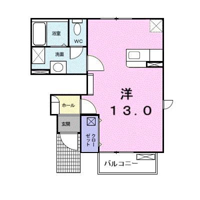 ホライズン・タカオカⅡ 103【管理NO：1-014340501-01030】 ★家具家電は申し込み後に搬入します★ ★2026年12月上旬入居可能★の物件画像