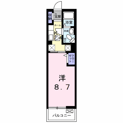 ソレイユ 102【管理NO：1-016382301-01020】 ★家具家電は申し込み後に搬入します★ ★2026年10月下旬入居可能★の物件画像