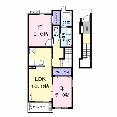 クラスペディア　　Ｋ　Ⅱ 201【管理NO：1-016284702-02010】 ★家具家電は申し込み後に搬入します★ ★2026年11月上旬入居可能★の物件画像