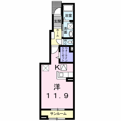 フリーデ千代川 104【管理NO：1-018125401-01040】 ★家具家電は申し込み後に搬入します★ ★2026年10月下旬入居可能★の物件画像