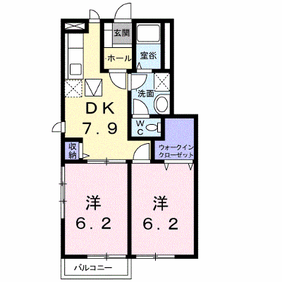 メープル 104【管理NO：1-010829601-01040】 ★家具家電は申し込み後に搬入します★ ★2026年12月中旬入居可能★の物件画像