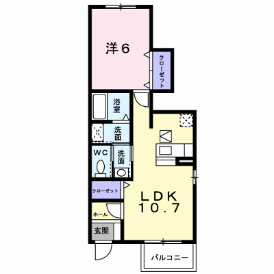 セレーノ・アロッジオ 104【管理NO：1-015990701-01040】 ★家具家電は申し込み後に搬入します★ ★2026年11月上旬入居可能★の物件画像