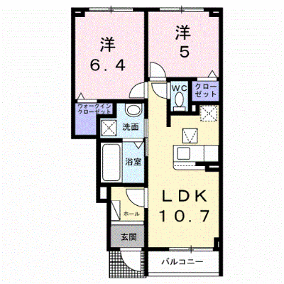 フォレストヒルズＢ 103【管理NO：1-028416902-01030】 ★家具家電は申し込み後に搬入します★ ★2026年12月上旬入居可能★の物件画像