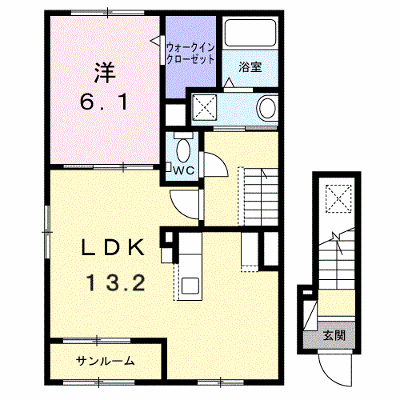 ソフィア 201【管理NO：1-028662301-02010】 ★家具家電は申し込み後に搬入します★ ★2026年11月下旬入居可能★の物件画像