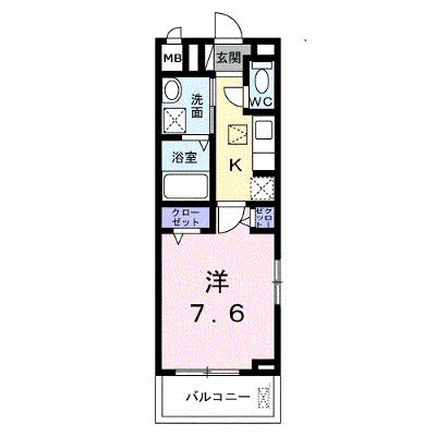 ランタナ 301【管理NO：1-028325101-03010】 ★家具家電は申し込み後に搬入します★ ★2026年11月上旬入居可能★の物件画像