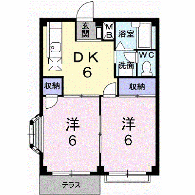 エルディム初音Ⅰ 103【管理NO：1-002337602-01030】 ★家具家電は申し込み後に搬入します★ ★2026年12月中旬入居可能★の物件画像
