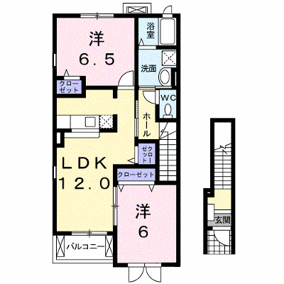 メリディオ・ツタヤ　Ｂ 201【管理NO：1-013645802-02010】 ★家具家電は申し込み後に搬入します★ ★2026年11月中旬入居可能★の物件画像