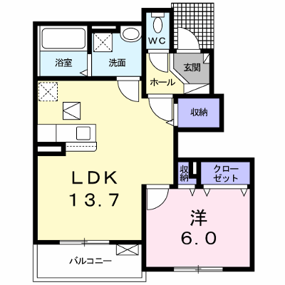 ラルーシュ 102【管理NO：1-025646701-01020】 ★家具家電は申し込み後に搬入します★ ★2026年11月中旬入居可能★の物件画像