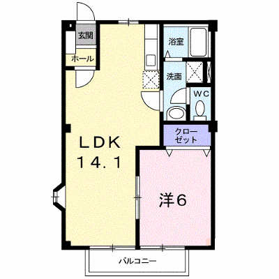 グリーン・ヒル 102【管理NO：1-003953201-01020】 ★家具家電は申し込み後に搬入します★ ★2026年12月中旬入居可能★の物件画像