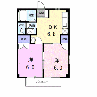 ハイツＹＯＵ 201【管理NO：1-004414201-02010】 ★家具家電は申し込み後に搬入します★ ★2026年11月中旬入居可能★の物件画像
