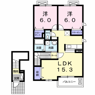 カレント打越 202【管理NO：1-016054901-02020】 ★家具家電は申し込み後に搬入します★ ★2026年12月下旬入居可能★の物件画像