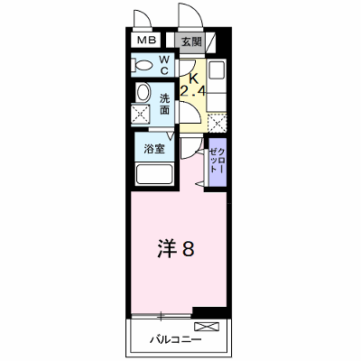 フランソーレ 205【管理NO：1-025941401-02050】 ★家具家電は申し込み後に搬入します★ ★2026年12月中旬入居可能★の物件画像