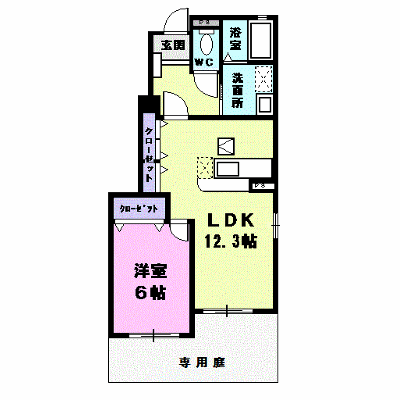 レジェント 101【管理NO：1-012793701-01010】 ★家具家電は申し込み後に搬入します★ ★2026年12月上旬入居可能★の物件画像