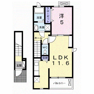 ＢＥＡＲＳⅢ 205【管理NO：1-020243201-02040】 ★家具家電は申し込み後に搬入します★ ★2026年11月中旬入居可能★の物件画像