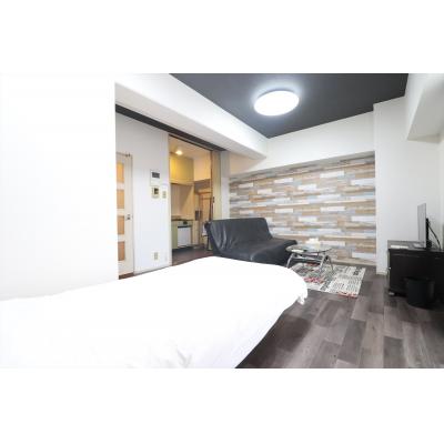 --室内12帖--　グランピア博多駅前　--ソファはソファベッドサイズ--の物件画像