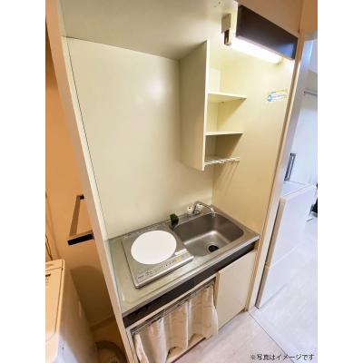 ユニオンマンスリー立川１　401　1R・シングル☆宅配BOX完備♪立川駅から徒歩9分！新宿駅・東京駅まで乗換なし！の物件画像