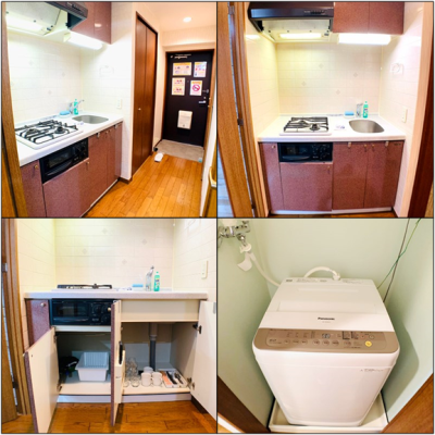 [六本木交差点至近]マンスリー17B：1K、25平米(6階・角部屋)の物件画像