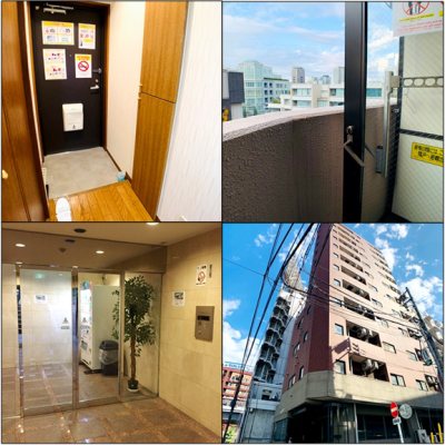 [六本木交差点至近]マンスリー17B：1K、25平米(6階・角部屋)の物件画像