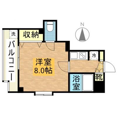 さくらす大濠公園4　【ガスコンロ2口・少し広めのお部屋】の物件写真6