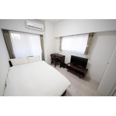 ●2026年4月13日から入居可●ユニオンマンスリー横浜吉野町５　604　1K・セミダブル☆◆インターネット固定回線（有線）無料の部屋◆！の物件画像