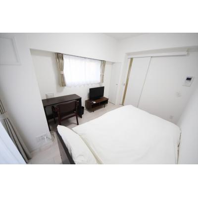 ●2026年4月13日から入居可●ユニオンマンスリー横浜吉野町５　604　1K・セミダブル☆◆インターネット固定回線（有線）無料の部屋◆！の物件画像