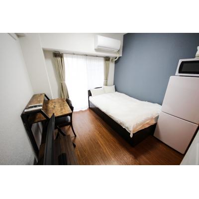 ●2026年4月19日から入居可●ユニオンマンスリー横浜中央３　404　1R・セミダブル☆戸部駅徒歩4分／EV・AL／コンビニ至近／横浜駅通勤におすすめ■選べるWi-Fi格安レンタル中！の物件画像