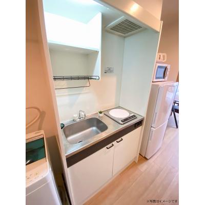 ユニオンマンスリー府中３　506　1K・ダブル☆◆インターネット固定回線(有線・Wi-Fi)無料の部屋◆便利な宅配BOXあり♪の物件画像