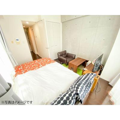 ●2026年4月23日から入居可●ユニオンマンスリー東府中１　801　1K・セミダブル・くつろぎstyle☆■人気の角部屋＆２面採光♪高層階で眺めのいいお部屋♪の物件画像