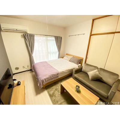 ユニオンマンスリー日野１　208　1K・セミダブル・くつろぎstyle☆◆インターネット固定回線(有線・Wi-Fi)無料の部屋◆の物件画像