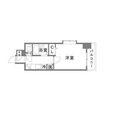 OneLife本郷東大前クラウド3rd【▼順天堂大学医学部附属順天堂医院まで徒歩圏内！□バストイレ別,浴室乾燥機】の間取り図