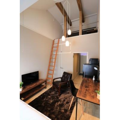 Bizroom／コーポ和202【コンビニ・スーパー至近！】ロフト付きで天井高め！の間取り図