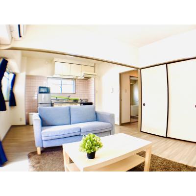 ひよこマンスリー藤が丘作田【Aタイプ】（藤が丘駅徒歩10分。広々お部屋でファミリーにオススメ！）の間取り図